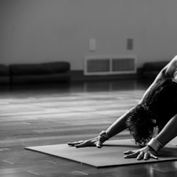 Wellness Website Design Yoga Pose